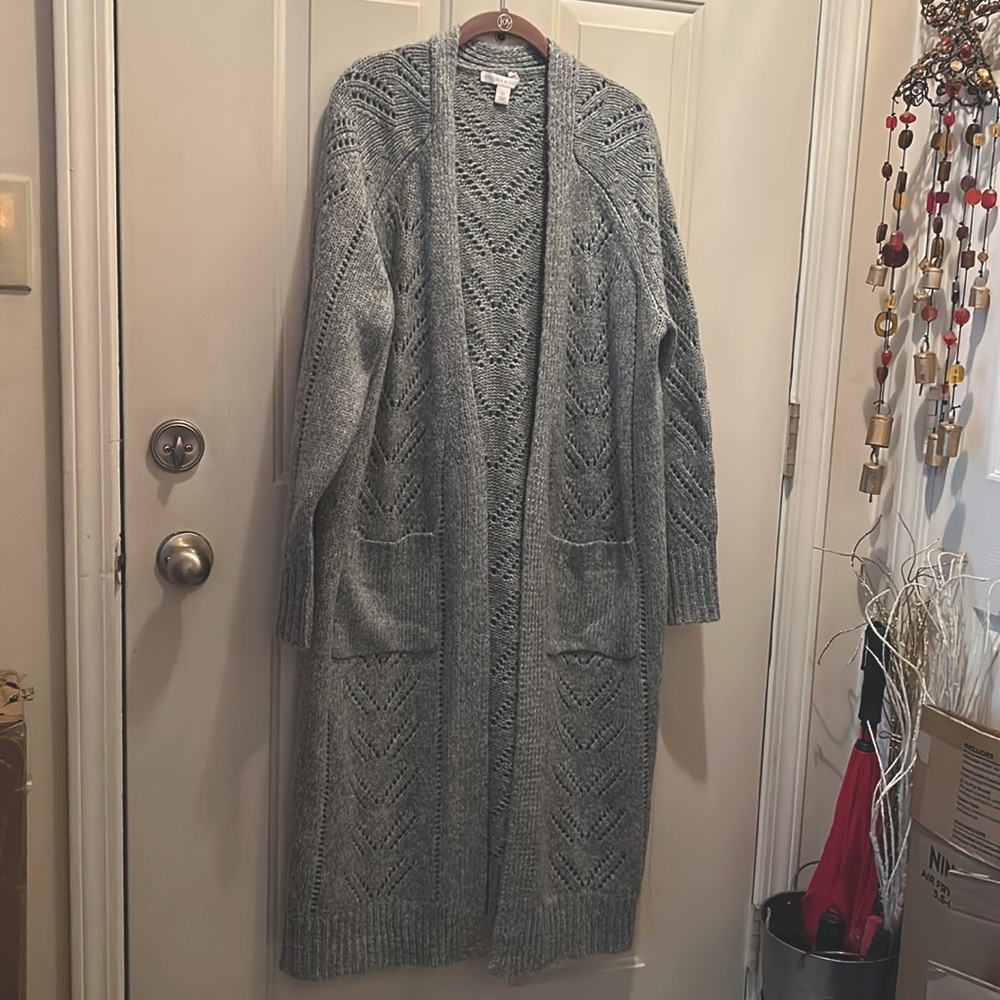 Chelsea and Violet Sweater Coat